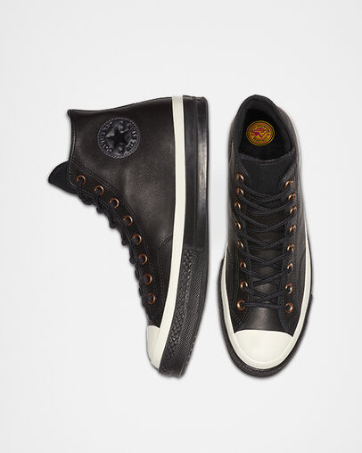 Waterproof GORE-TEX Leather Chuck 70 Black/Almost Black/Black