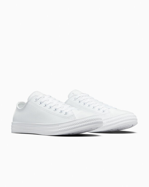 converse all star white leather mens