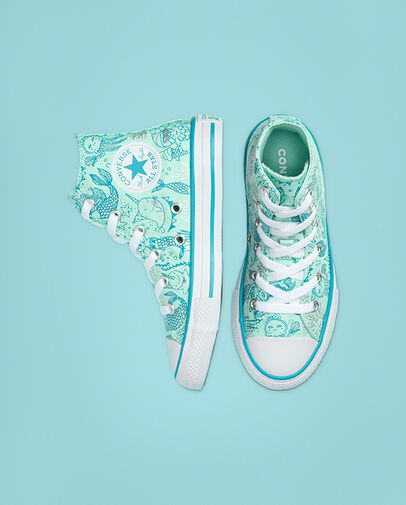 Underwater Party Chuck Taylor All Star Ocean Mint/Rapid Teal/White