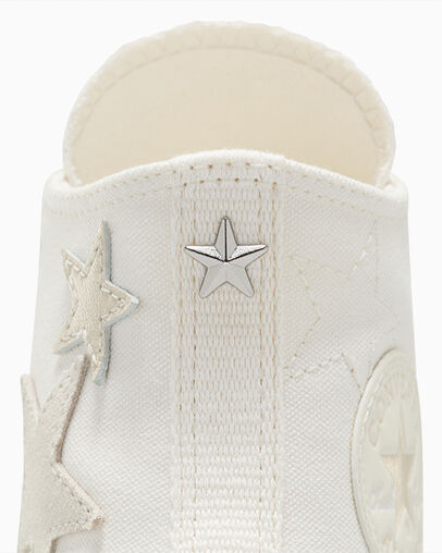 Chuck 70 Stars Vintage White/Natural Ivory, Detail Angle View