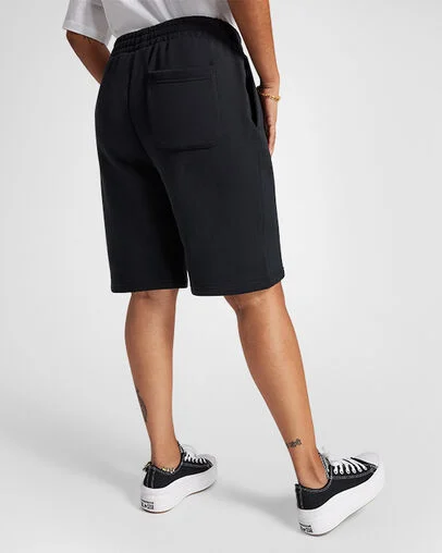 Go-To Loose Fit 9" Shorts Converse Black, Full Body View