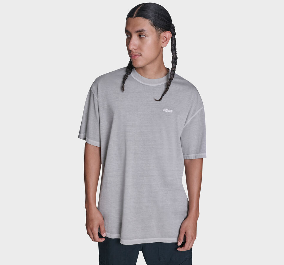 CONS Embroidered T-Shirt Grey Area