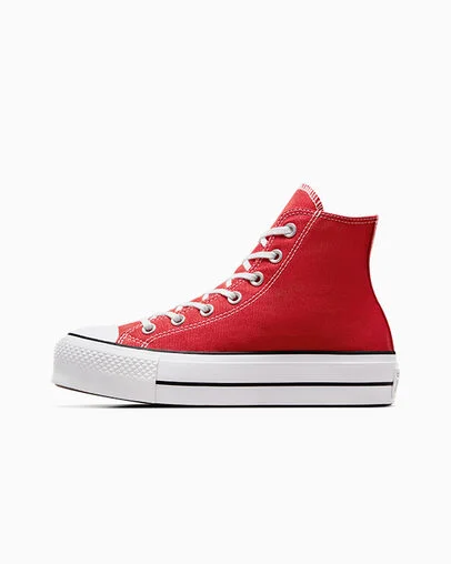 Chuck Taylor All Star Lift Platform Canvas Red/White/Black, Inner Side View