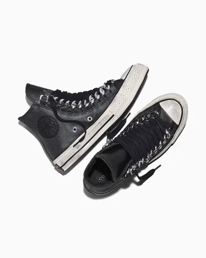Chuck 70 Industrial Glam Black/Egret/Dark Matter, Angled View