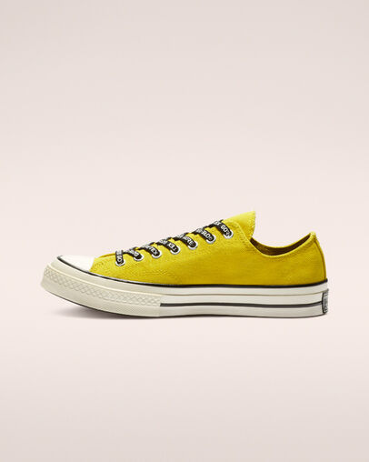 Chuck 70 GORE-TEX Canvas Low Top Bold Citron/Black/Egret