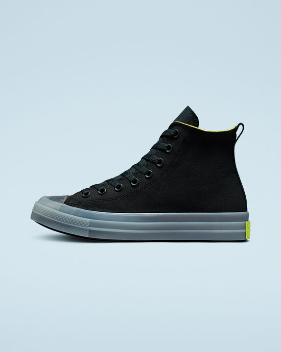converse fleece high tops