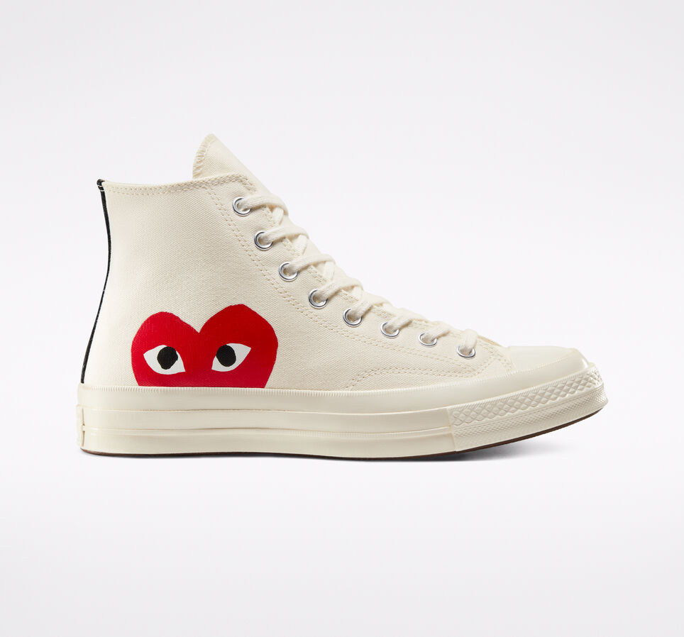 Converse Sneakers Chuck Taylor With Hearts Comme Des Garçons