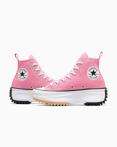 Run Star Hike Platform Seasonal Color Oops Pink/White/Black, Detail Angle View