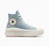 Chuck Taylor All Star Move Platform Floral Embroidery Cocoon Blue/Egret/Pale Magma