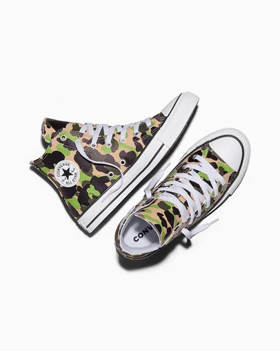 Chuck Taylor All Star Camo Nutty Granola/Good Natured, Angled View