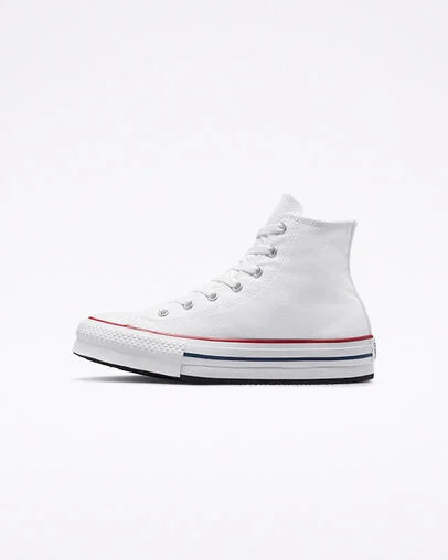 Chuck Taylor All Star EVA Lift Platform Canvas White/Garnet/Navy, Inner Side View