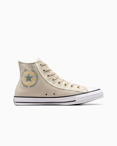 Chuck Taylor All Star Beach Stone/Egret/Beach Stone, Outer Side View