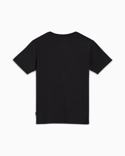 Floral Chuck Taylor T-Shirt Converse Black, Back View