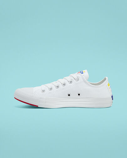 Logo Play Chuck Taylor All Star White/University Red/Black