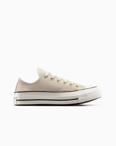 Chuck 70 Suede Pale Petal/Egret/Pale Petal, Outer Side View
