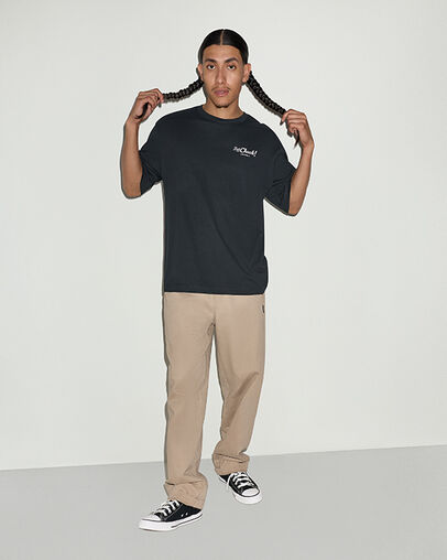 Call Chuck Short-Sleeve T-Shirt Converse Black, Detail View