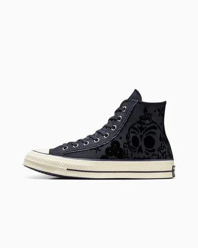 Chuck 70 Day Of The Dead Total Eclipse/Black, Inner Side View