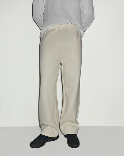 SHAI 001 Fleece Pant Converse Egret
