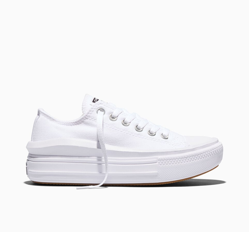 Chuck Taylor All Star Move Canvas Platform White/White/White