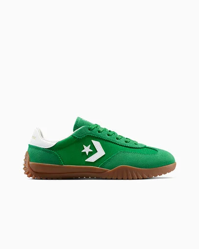 Run Star Trainer Green/White/Honey, Outer Side View