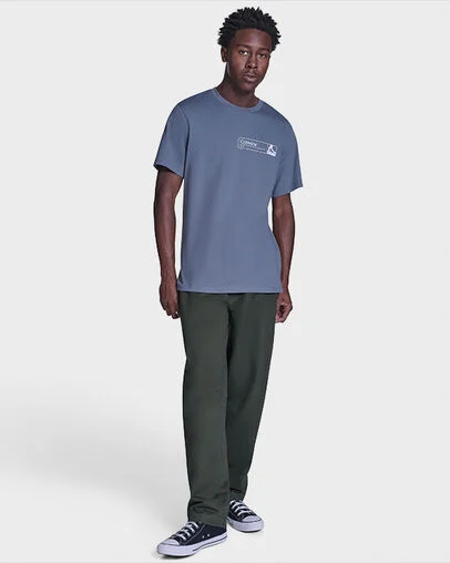 Retro Walker T-Shirt Mineral Brew, Full Body View