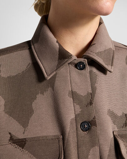 Camo Shirt Jacket Art Camo Aop, Detail View