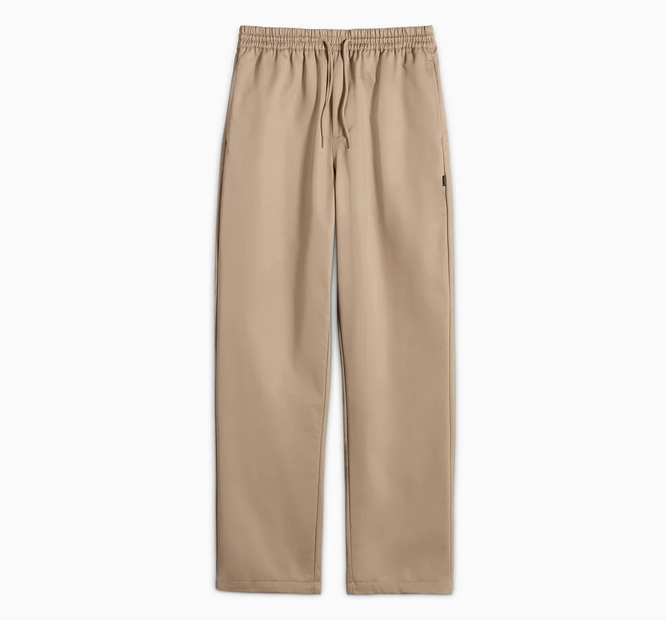 Straight-Leg Twill Pants Vintage Cargo