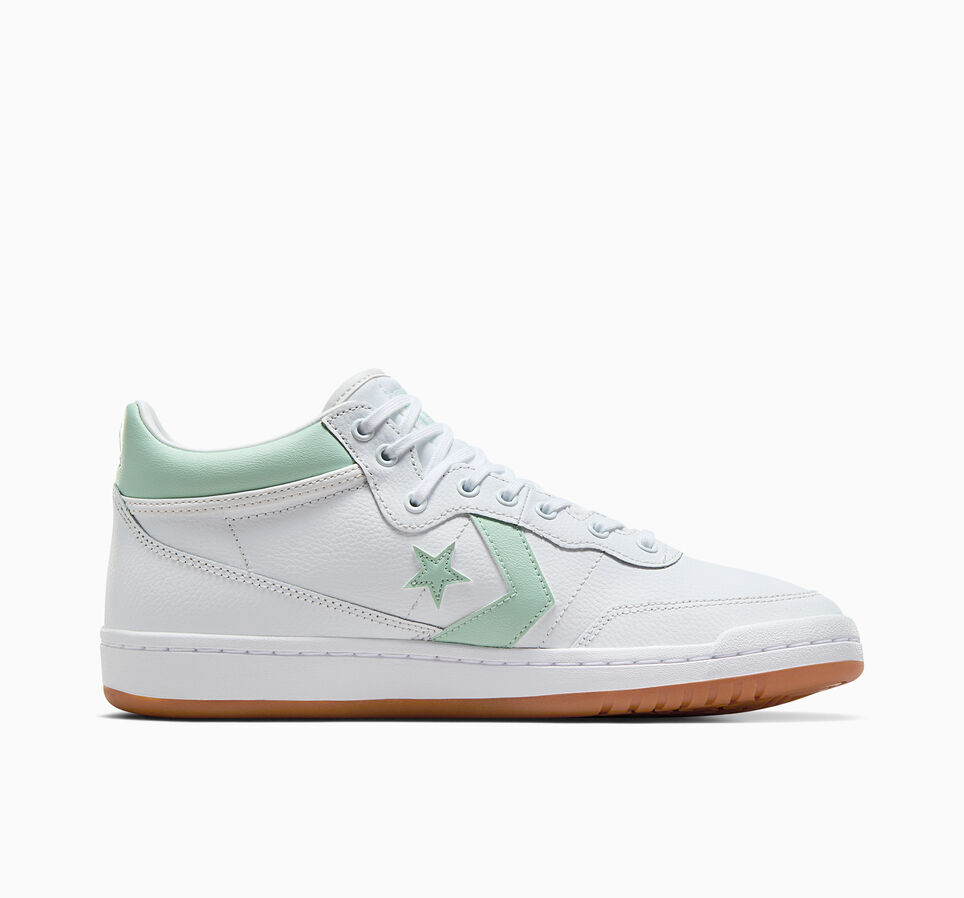 CONS Fastbreak Pro Leather & Nylon White/Sticky Aloe/Gum Honey