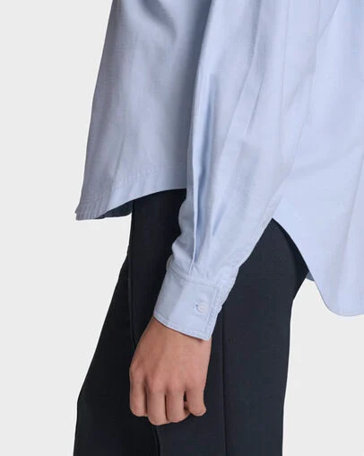 Oversized Oxford Shirt Blue It