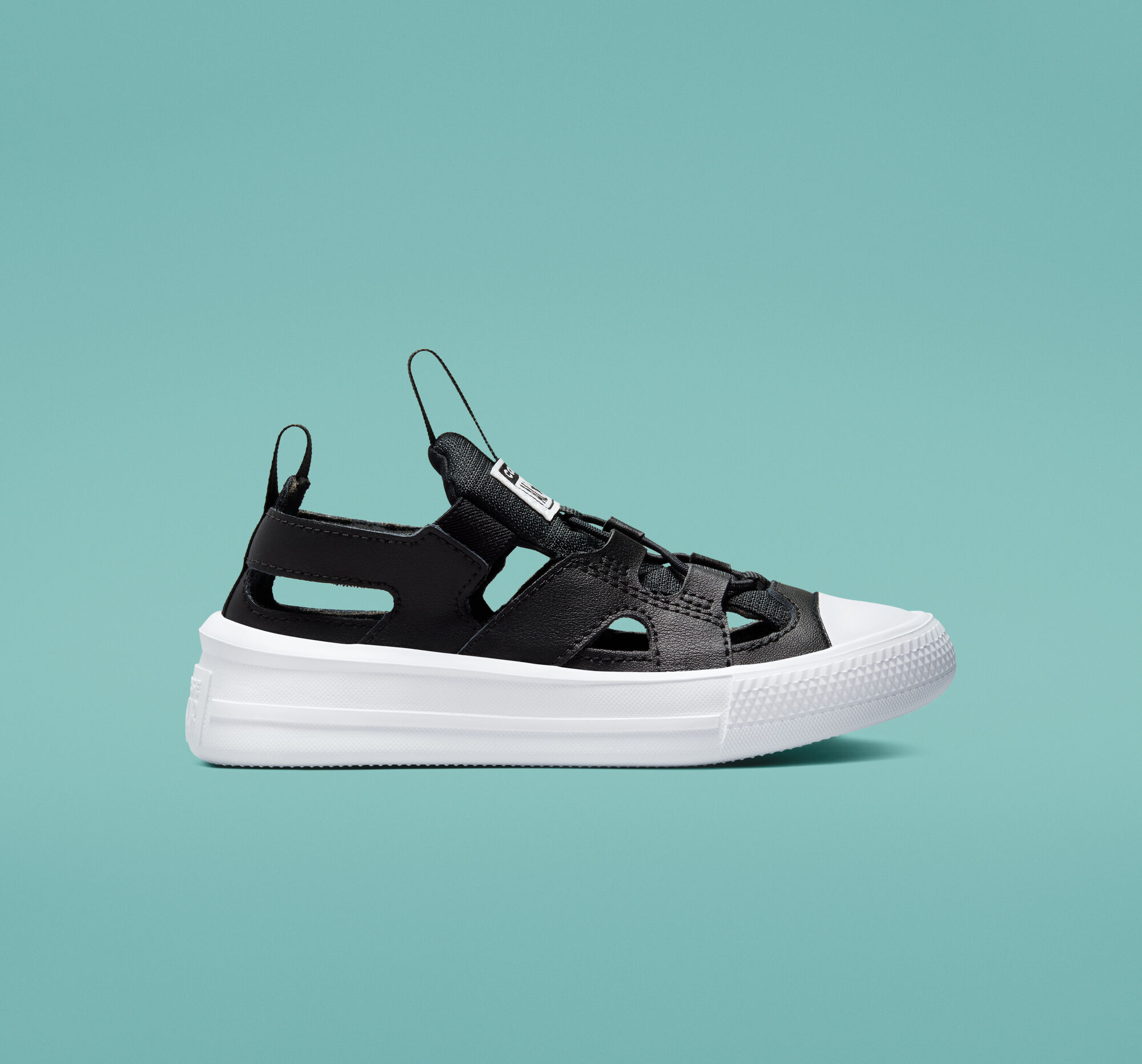 Girls Converse Junior All Star Ultra Sandals - Black