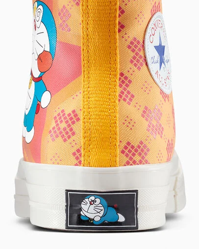 Doraemon・Converse Chuck 70 Habanero Gold/Flamingo, Detail Angle View