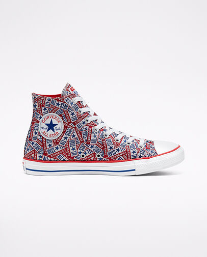Logo Play Chuck Taylor All Star University Red/White/Rush Blue