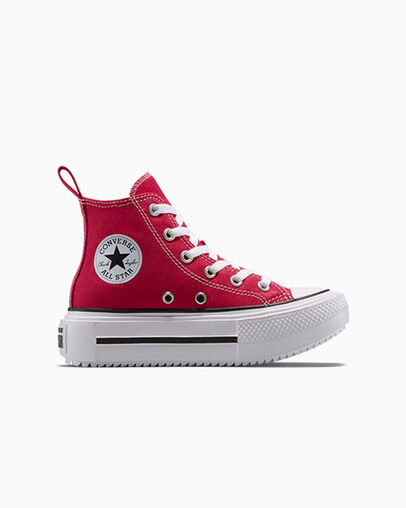 Chuck Taylor All Star Lift Double Stack Platform Shine Red/White/Black