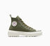 Chuck Taylor All Star Lugged Lift Platform Craft Remastered Utility/Egret/Grape Fizz