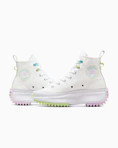 Run Star Hike Platform Utility Pop White/Citron This/Fossilized, Detail Angle View