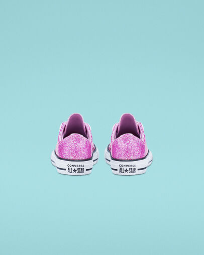 Coated Glitter Chuck Taylor All Star Lilac Mist/Black/White