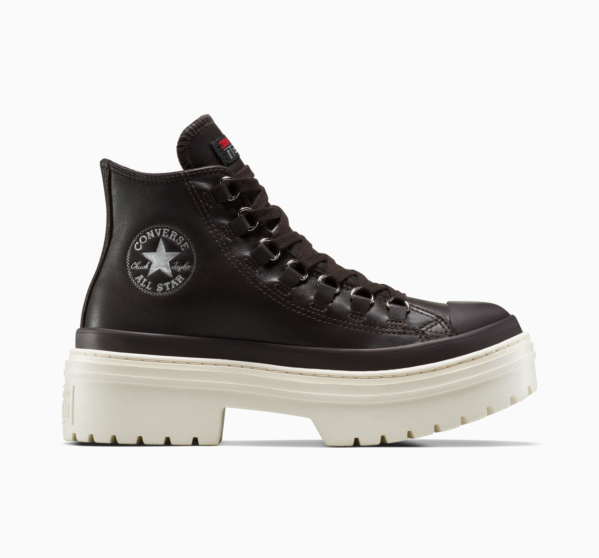 ​Chuck Taylor All Star Lugged Heel Platform Waterproof Leather Women's High Top Shoe. Converse.com