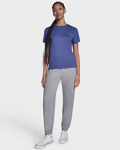 C Type T-Shirt Indigo Storm, Full Body View