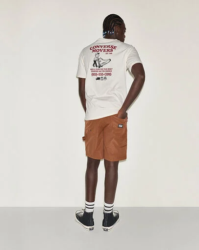 Converse Movers T-Shirt Converse Egret