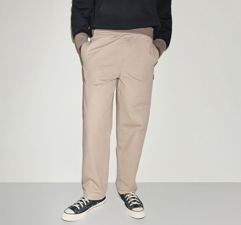 Straight Leg Pants Vintage Cargo Brown