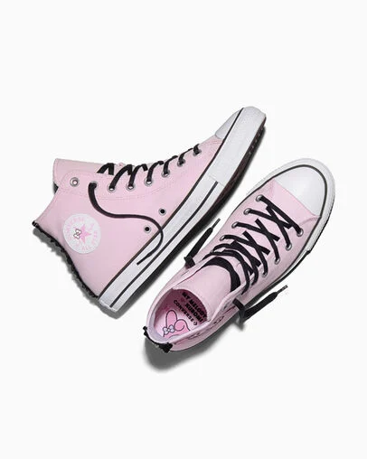 Converse x Hello Kitty&reg; and Friends Chuck Taylor All Star My Melody&trade; Pink/Black/Brown, Angled View