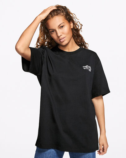 Chinese New Year Short Sleeve Converse Black