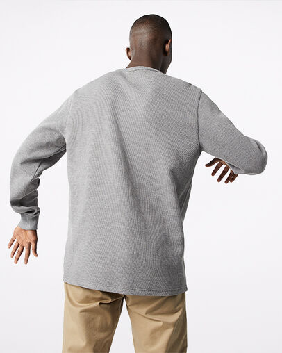 Thermal Waffle Crew Mason Heather