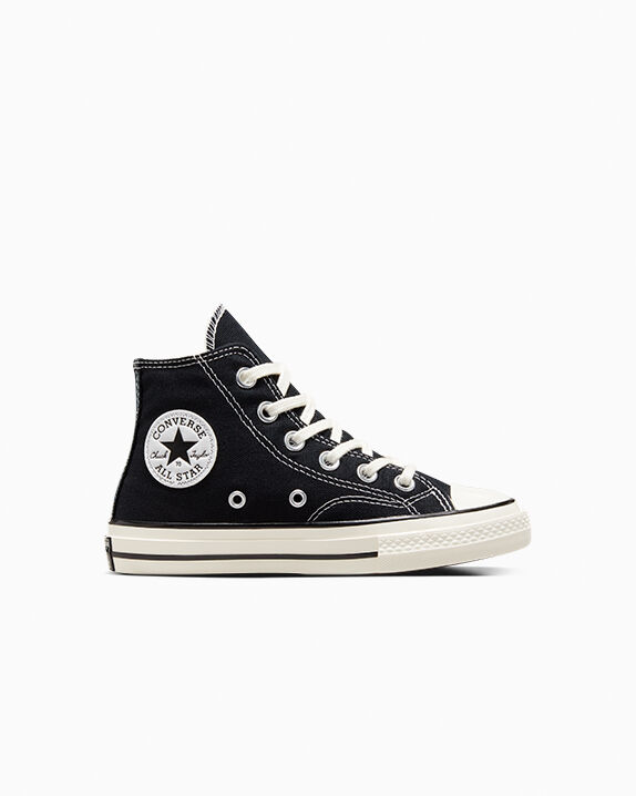 black converse junior size 4