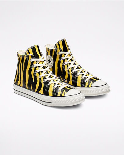 Leather Archive Prints Chuck 70 Vivid Sulfur/Black/Egret