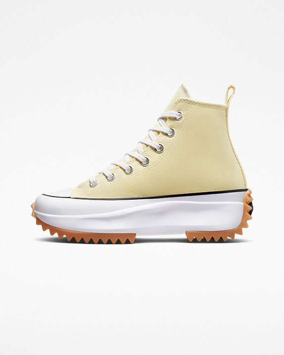 yellow chunky converse
