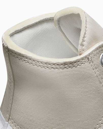 Chuck Taylor All Star Court White/White/Fossilized, Detail Angle View