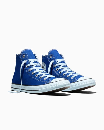 Chuck Taylor All Star Color Plus Blue/Cold Touch/Black, Top and Side View