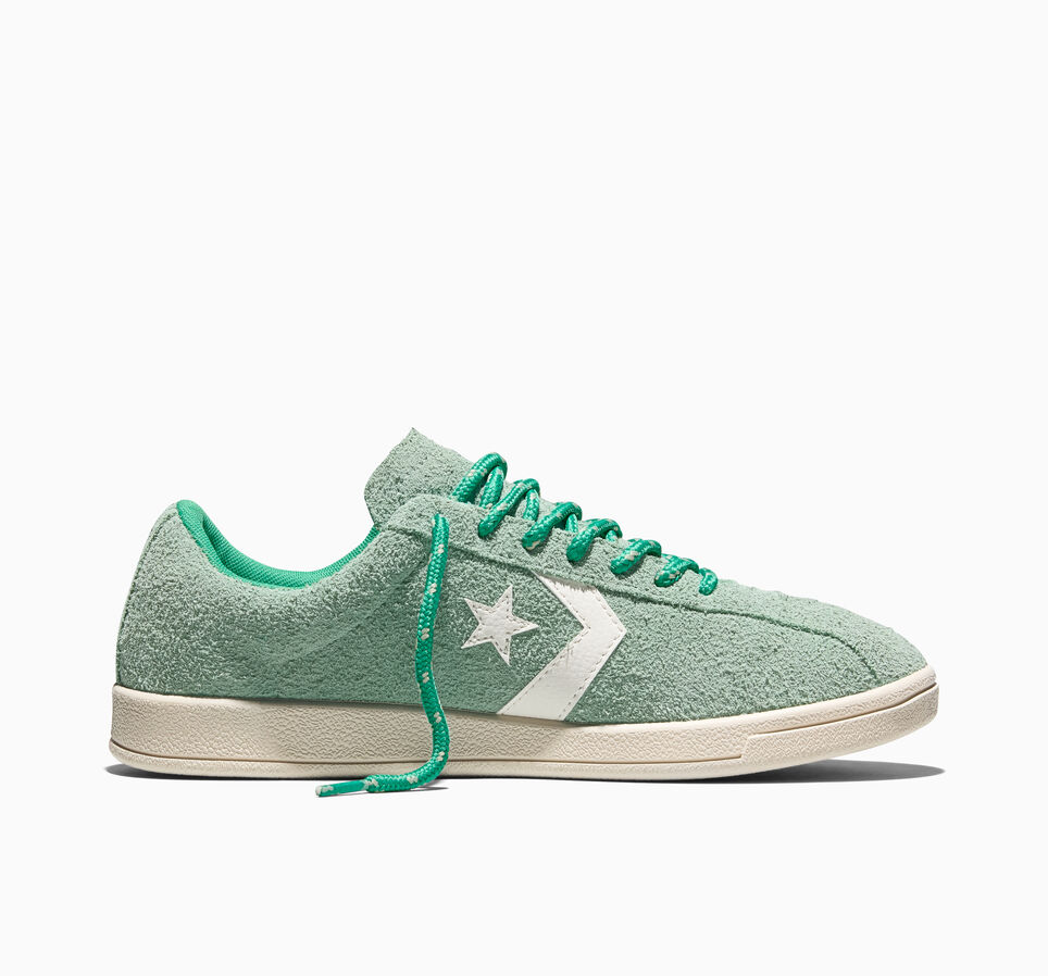 All Star Classic Trainer Suede Thyme Again Green/Lizard Breath Green/Egret