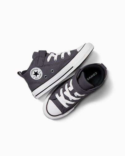 Chuck Taylor All Star Malden Street Craft Remastered Dark Moth Grey/Black/White, Angled View